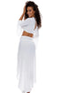 Luli Fama Cosita Buena Resortwear Bell Sleeve Crop Top